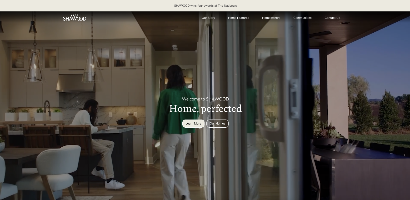 Shawood Website